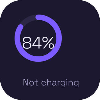 Battery Ring widget preview