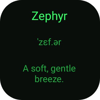 Word of the day in Terminal