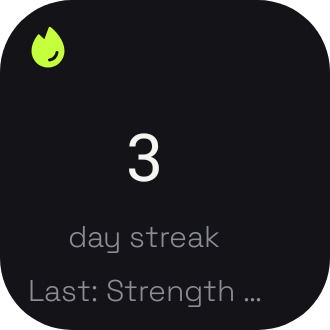 Workout Streak in Neon Tokyo