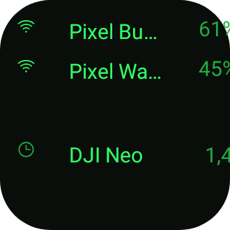 Device Battery Shelf in Terminal