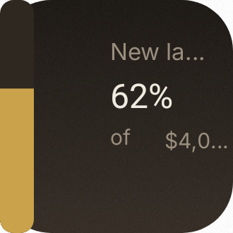 Savings Goal in Luxe
