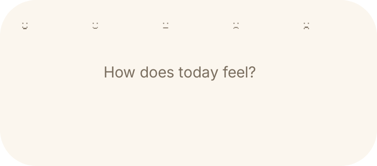 Mood Check-in in Crema