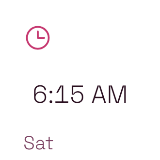 Next Alarm in Kawaii