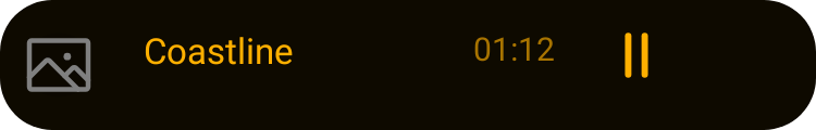 Podcast Resume in Terminal Amber