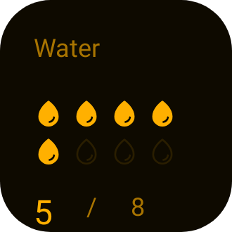 Water intake in Terminal Amber