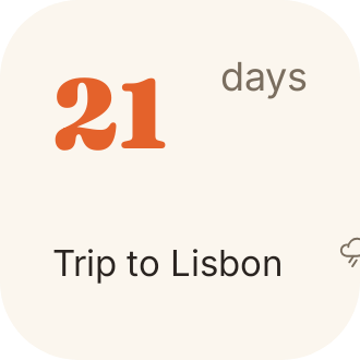Trip countdown in Crema