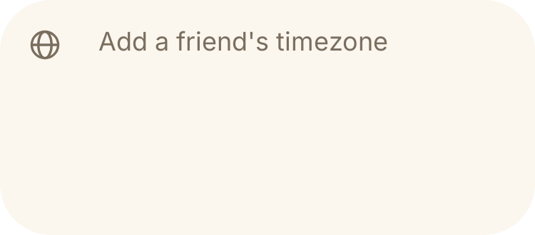 Timezone Buddies in Crema