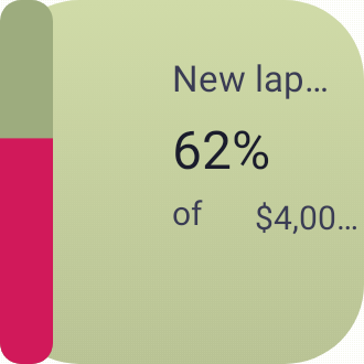 Savings Goal in Pixel Era Dark