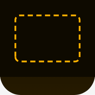 QR Card in Terminal Amber