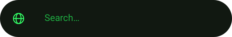 Search Bar in Terminal