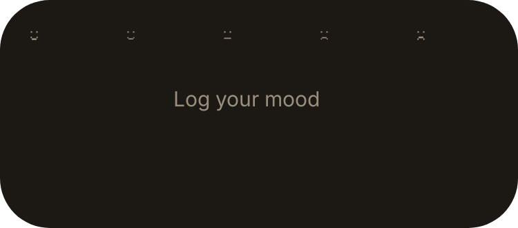Mood Check-in in Luxe