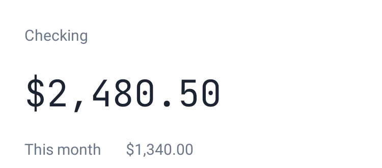 Balance in System
