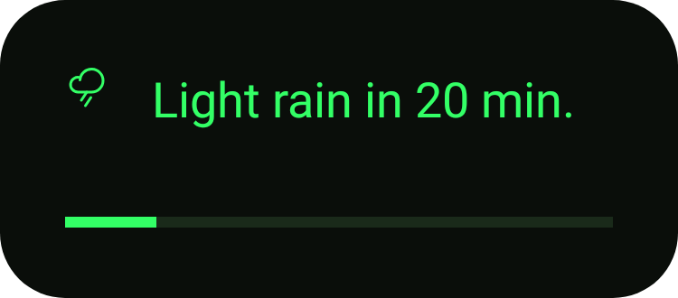 Rain Soon in Terminal