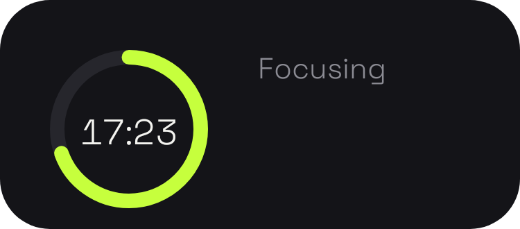 Focus Timer in Neon Tokyo