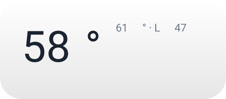 Weather Now in System