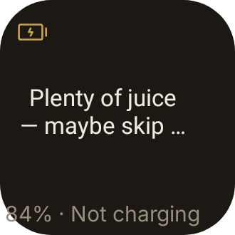 Battery Care Tip in Luxe