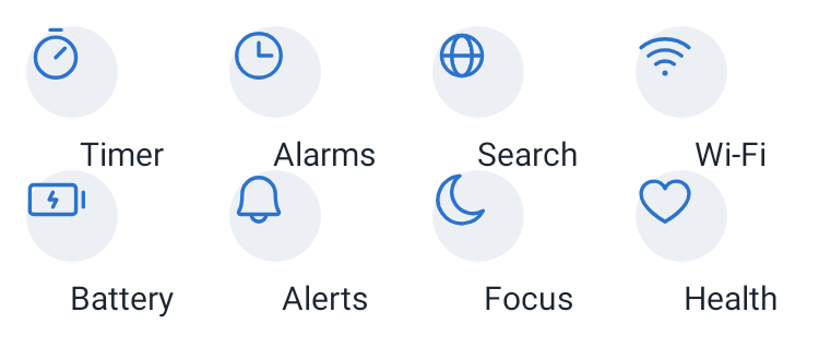 Action Shortcuts in System