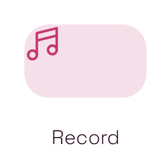 Sound recorder shortcut in Kawaii