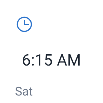 Next Alarm in System