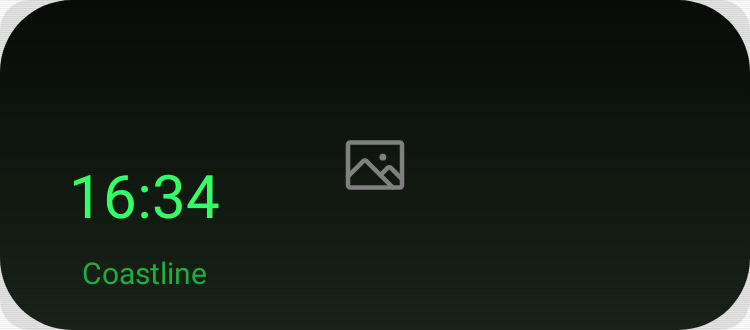Album-art clock in Terminal