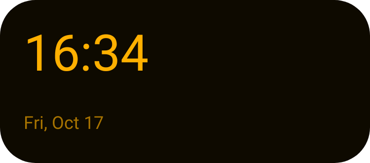 Mono Stack in Terminal Amber