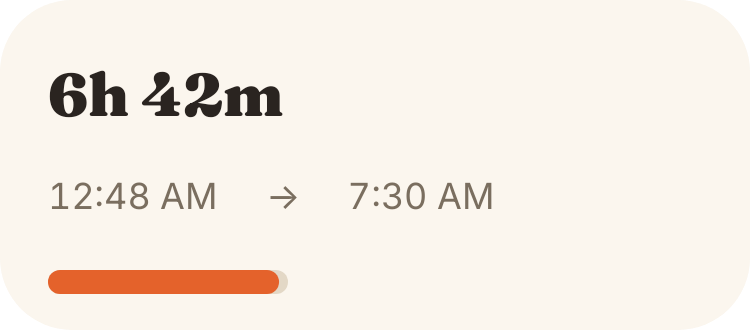Sleep in Crema