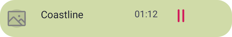 Podcast Resume in Pixel Era Dark