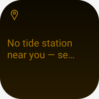 Tide in Terminal Amber