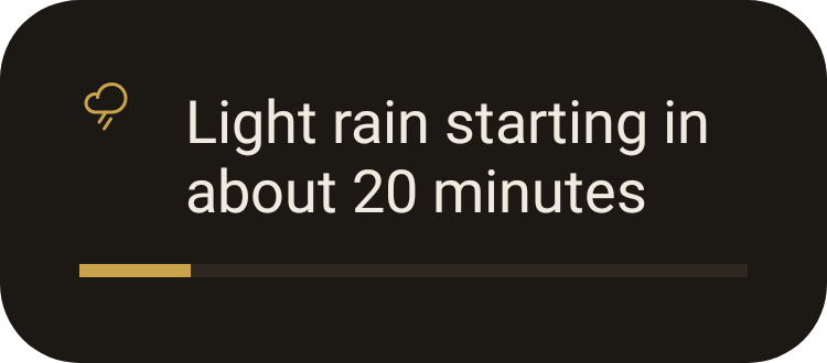 Rain Soon in Luxe
