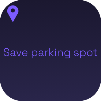 Where I Parked widget preview