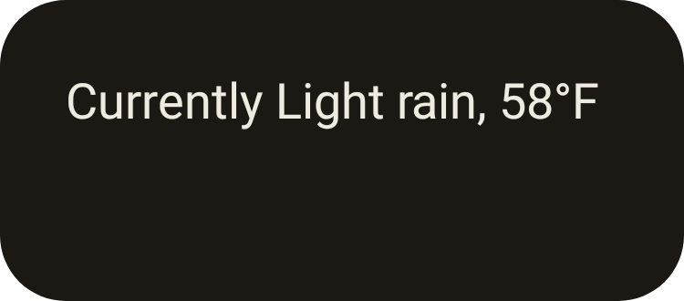 Weather in Words in Luxe