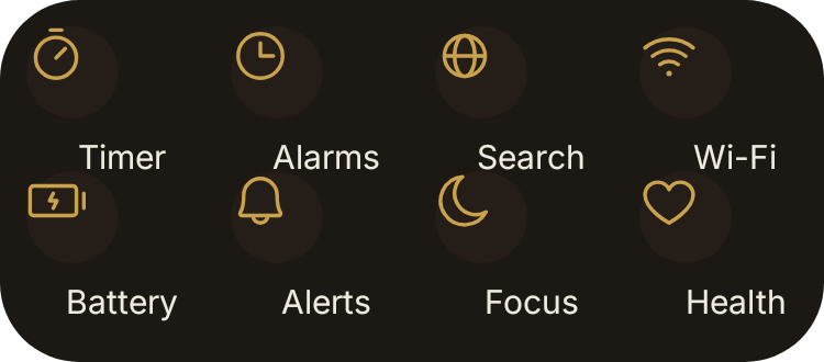 Action Shortcuts in Luxe