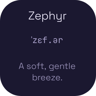 Word of the day widget preview