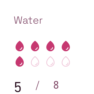 Water intake in Kawaii