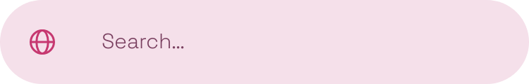 Search Bar in Kawaii