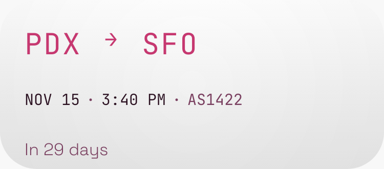 Flight board in Kawaii