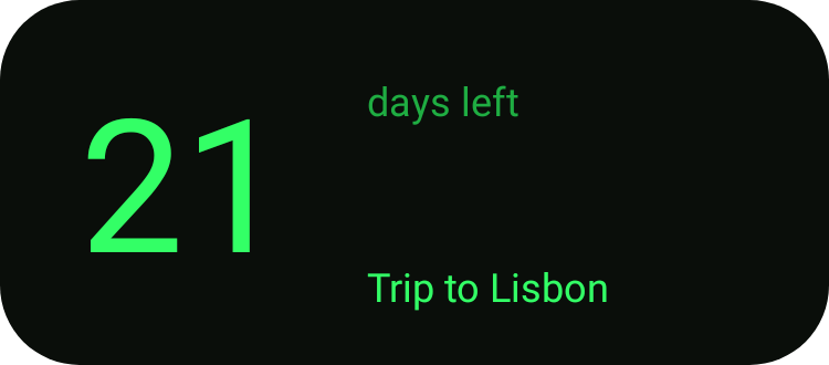 Countdown in Terminal